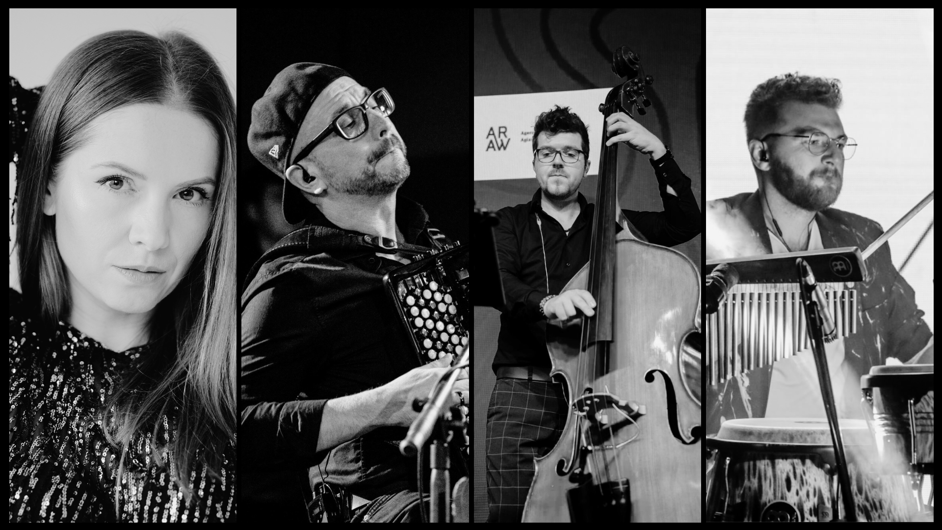 artyści koncert przy świecach
