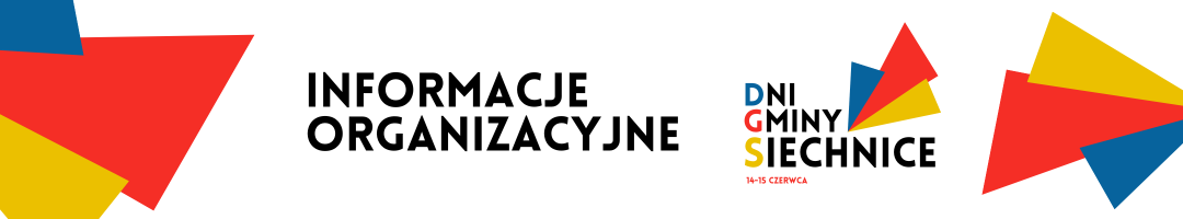 informacje organizacyjne